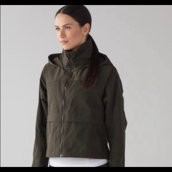 lululemon athletica Jackets & Blazers - Lululemon Effortless Army Green Jacket